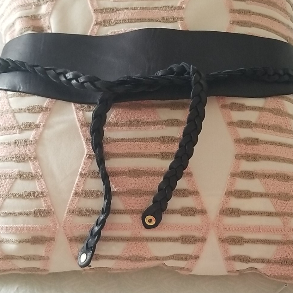 Anthrepology leather belt